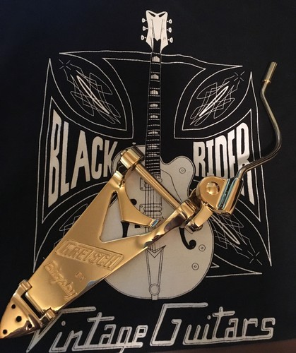 Gretsch gold bigsby b6 g - gold, "v"