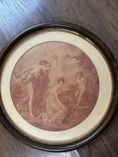 Stipple Incisione Di Francesco Bartolozzi Di Grande Opera Di Angelica Kauffman