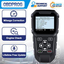 OBDPROG Car Odometer Correction Mileage Adjustment OBD2 Scanner Diagnostic Tool