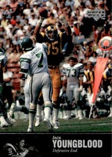 Card Football Upper Deck 1997 # 73 Jack Youngblood