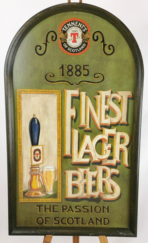 Tennent finest lager - lager, beers