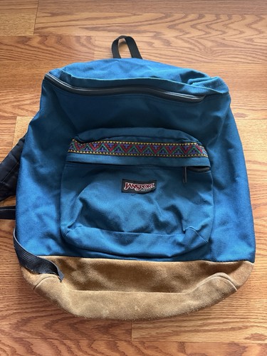 Zaino vintage blu - jansport, usa