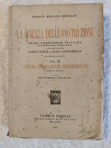 Scienza delle costruzioni - scienza,
