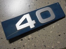 FIAT OM 40 - Placchetta metallica anteriore - Ricambio usato