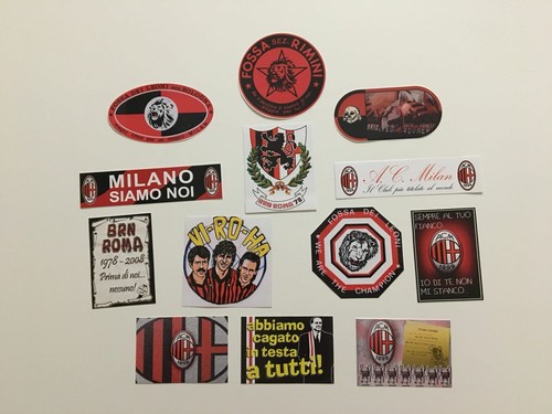 Milan adesivi ultras - milan,
