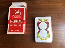 carte da gioco napoletane Plastificate sigillate Modiano