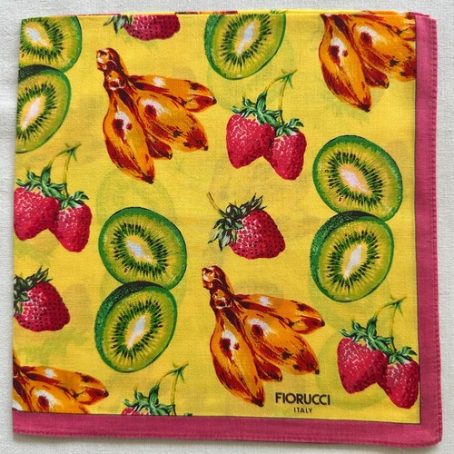 Fazzoletto frutta cotone - frutta,