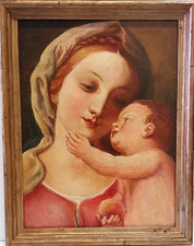ANTICA  MADONNA  COL  BAMBINO