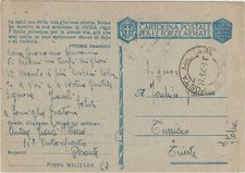 FRANCHIGIA WW2 POSTA MILITARE