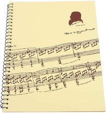 Taccuino Spartiti, 50 Pagine