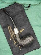 Pipa Chimney Army Mounted Argento 800