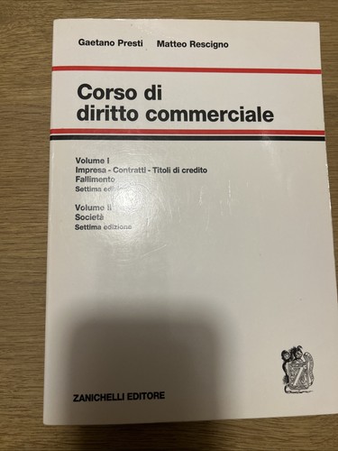 Corso diritto commerciale - di,