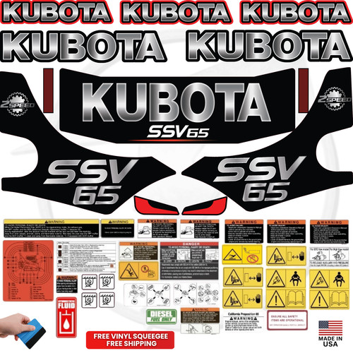 Adatto per kubota ssv - ssv, kit