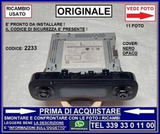STEREO RADIO AUTORADIO CD MP3 con codice sblocco FIAT PANDA 3 mod 312