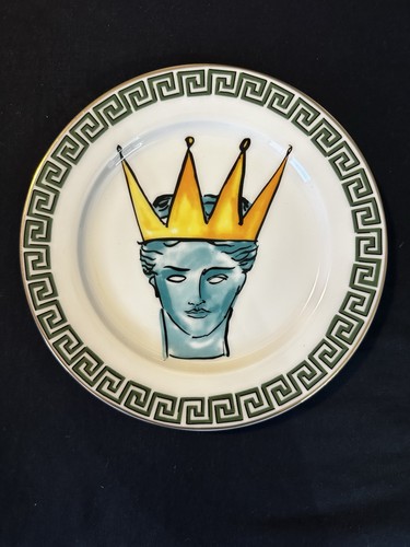 Piatto ceramica ispirato - ceramica, a