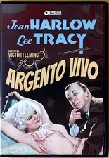 Argento Vivo DVD 1933 Victor Fleming Jean Harlow Golem Video Raro Pre Code