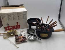 Set fonduta vintage Staub in
