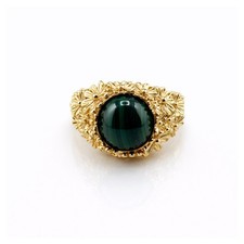 Anello argento 925 dorato con