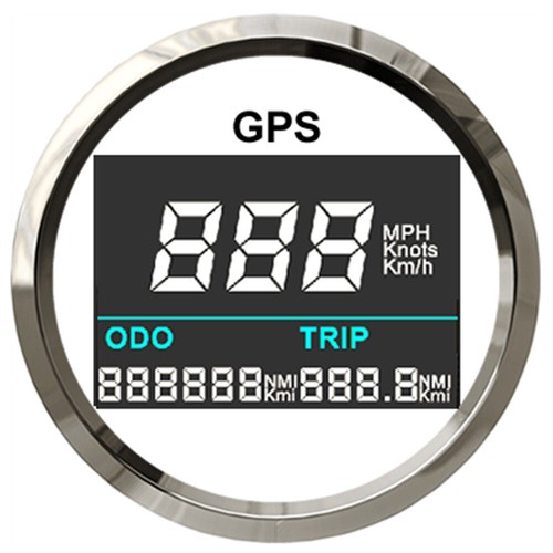 Contachilometri gps bianco - contachilometri, 2"
