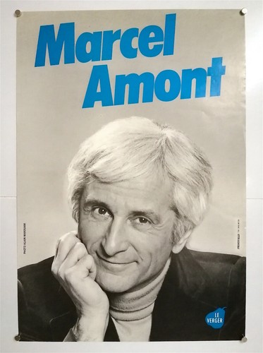 Marcel amont original poster - amont,