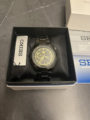 Seiko sports black - 5,