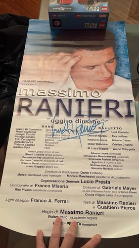 Locandine autografo - e,
