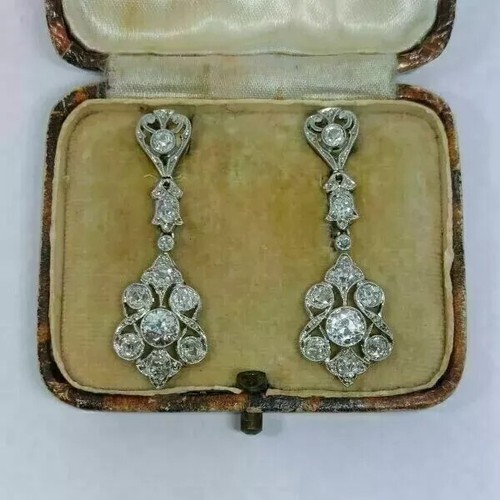 Orecchini goccia vintage - a,
