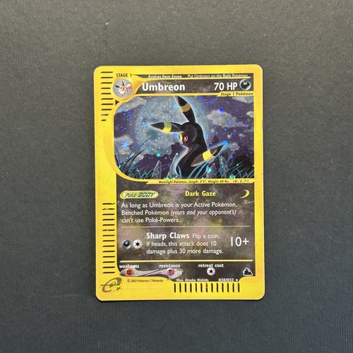 Umbreon holo skyridge 2003 - skyridge,