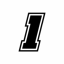 Adesivo Numero Gara per Moto