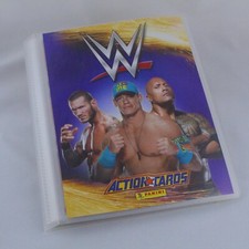 WWE Album de Cromos ACTION CARDS Panini Completo 180 Cromos Edicion en Español