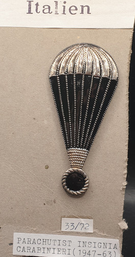 Parachutist insignia - parachutist,