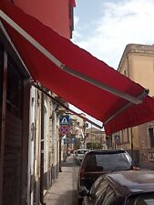 San Giorgio Tenda da Sole Avvolgibile 3 x 2 m - Gialla/Bianca