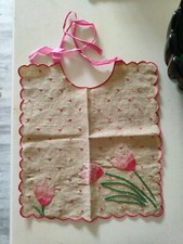 Bavetta Bimba Ricamato A Mano Anni '60