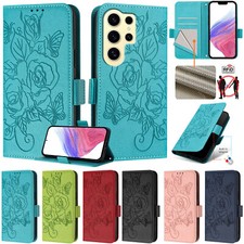 Custodia a portafoglio per Samsung Galaxy A54 5G A53 A52 A51 A50 in pelle supporto pieghevole