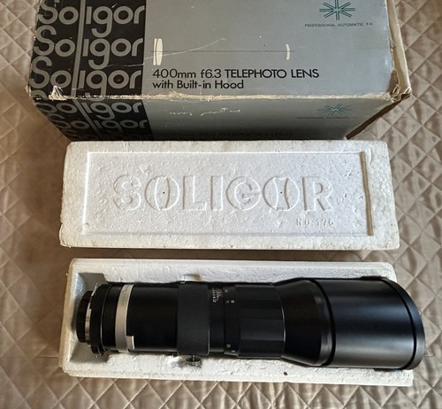Teleobiettivo soligor 400mm - teleobiettivo,