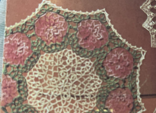 Vintage anni pricilla doily - vintage,