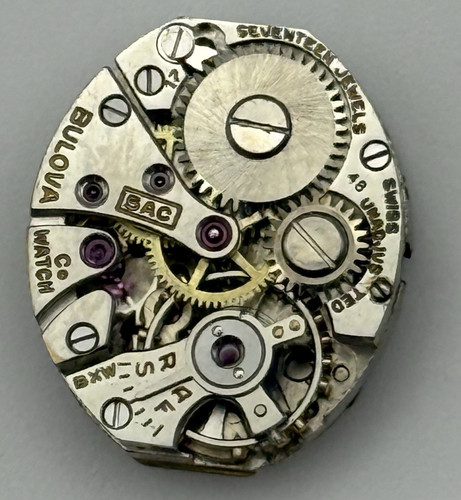 Bulova 5ac movimento orologio - movimento,