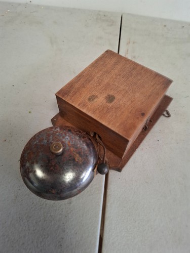 Vintage antique telephone bell - vintage,