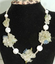 Collana Vintage In Vetro