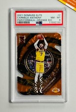 Panini PSA 8 Carmelo Anthony Power Formula Arancione D/C 2021 Donruss Elite #2
