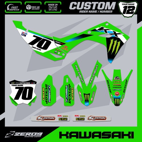 Kawasaki motocross grafica - kawasaki,