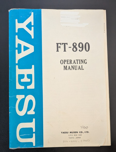 Yaesu 890 ricetrasmettitore - yaesu, ft-890
