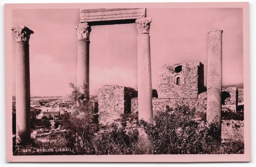 Byblos libano rovine - byblos,