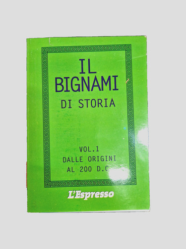 Bignami storia vol - bignami, 1