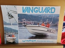 Barca Vanguard Nuova Concord Depliant Scheda Tecnica Originale D'epoca 