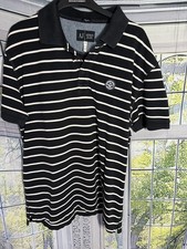 Polo Armani Jeans nera bianca