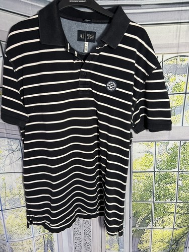 Polo armani jeans nera - armani,