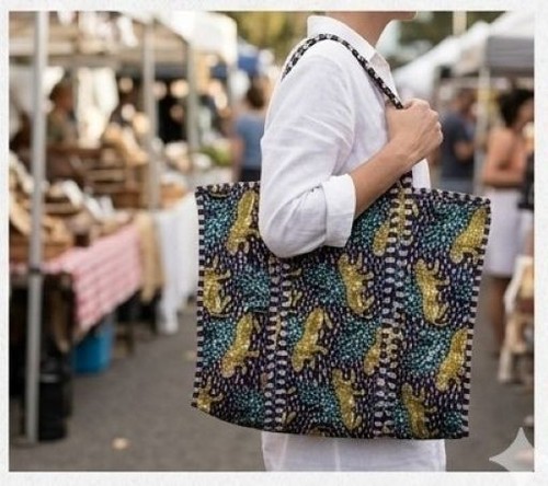 Borsa tote all uncinetto - tote, nuova