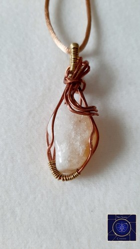 Collana elegante ottone rame