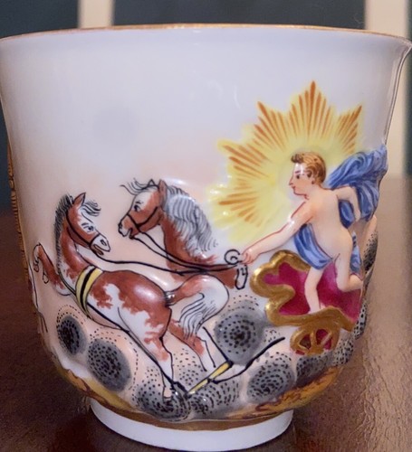 Piattino tazza capodimonte - piattino,